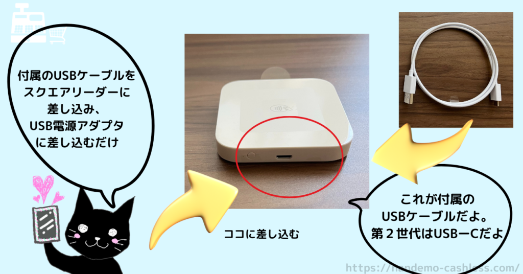 初期化済Square ターミナル 充電器付き（タッチ決済端末21選比較 