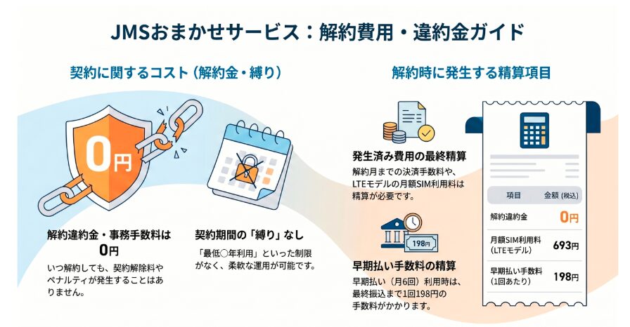 JMSおまかせサービスの解約について